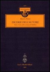 Dicerie dell'autore. Temi e forme della scrittura di Bufalino