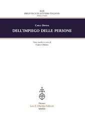 Dell'impiego delle persone