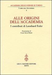 Alle origini dell'Accademia. I contributi di Leonhard Euler