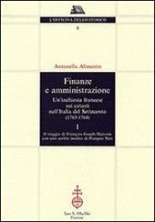 Finanze e amministrazione. Un'inchiesta francese sui catasti nell'Italia del Settecento (1763-1764)
