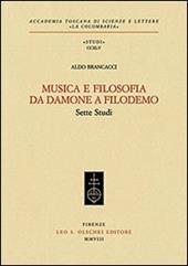 Musica e filosofia da Damone a Filodemo. Sette studi