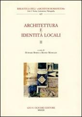 Architettura e identità locali. Vol. 2