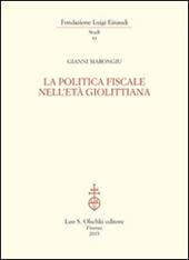 La politica fiscale nell'età giolittiana