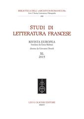 Studi di letteratura francese
