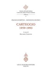 Carteggio 1959-1993