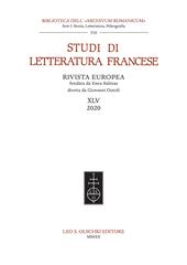 Studi di letteratura francese (2020). Vol. 45