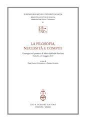 La filosofia, necessità e compiti. Congresso sul pensiero di Maria Adelaide Raschini (Genova, 24 maggio 2019)