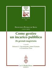 Come gestire un incarico pubblico. De gerendo magistratu. Ediz. italiana, latina e inglese