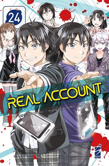 Real account. Vol. 24 - Okushou - Libro Star Comics 2021, Kappa extra | Libraccio.it