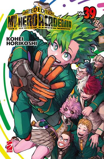 My Hero Academia. Limited edition. Con Poster. Vol. 39 - Kohei Horikoshi - Libro Star Comics 2024 | Libraccio.it