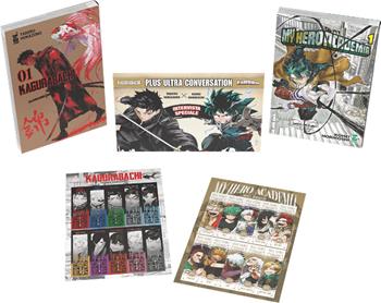 Kagurabachi x My hero academia. Tribute bundle - Takeru Hokazono, Kohei Horikoshi - Libro Star Comics 2026 | Libraccio.it