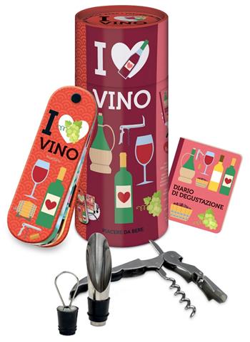 I love vino. Piacere da bere. Con gadget  - Libro Newton Compton Editori 2017 | Libraccio.it
