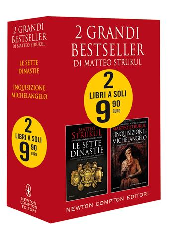 2 grandi bestseller di Matteo Strukul: Le sette dinastie-Inquisizione Michelangelo - Matteo Strukul - Libro Newton Compton Editori 2021 | Libraccio.it