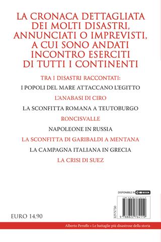 Le battaglie più disastrose della storia. Da Teutoburgo a Roncisvalle, dalla campagna di Russia al disastro di Gallipoli: le sconfitte militari che hanno cambiato il mondo - Alberto Peruffo - Libro Newton Compton Editori 2022, I volti della storia | Libraccio.it