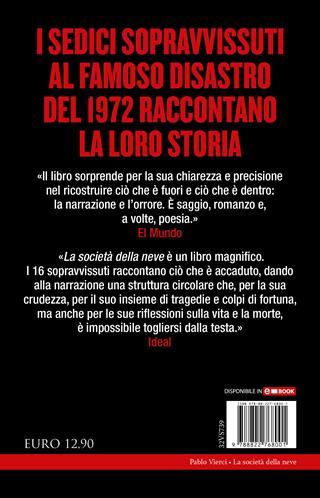 La società della neve. La storia mai raccontata dei sopravvissuti al terribile disastro aereo sulle Ande - Pablo Vierci - Libro Newton Compton Editori 2023, I volti della storia | Libraccio.it