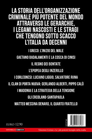 Le più potenti famiglie della mafia. Tutti i nomi e i cognomi di Cosa Nostra dalle originai a Matteo Messina Denaro - Vincenzo Ceruso - Libro Newton Compton Editori 2023, I volti della storia | Libraccio.it