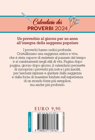Calendario dei proverbi 2024  - Libro Newton Compton Editori 2023, Grandi manuali Newton | Libraccio.it