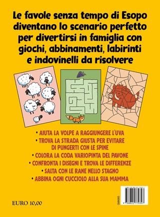 Gioca con il lupo, la cicala, la formica e tutte le favole degli animali. Le più belle storie di Esopo arricchite da giochi e indovinelli inediti per te e per il tuo bambino - Iacopo Cellini - Libro Newton Compton Editori 2023, Grandi manuali Newton | Libraccio.it