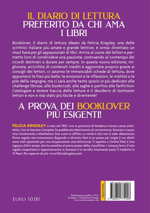 Prossima Uscita: Booklover. Diario di lettura. Per ricordare tutti i libri  letti, da leggere, le recensioni e molto altro! di Felicia Kingsley -  Romanticamente Fantasy Sito