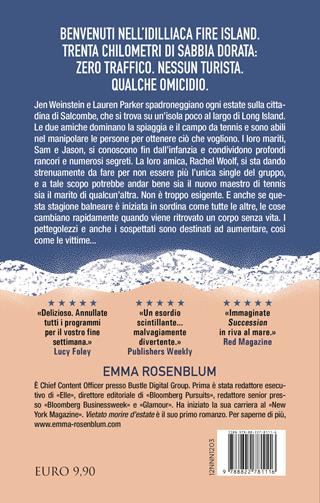 Vietato morire d'estate - Emma Rosenblum - Libro Newton Compton Editori 2024, Nuova narrativa Newton | Libraccio.it