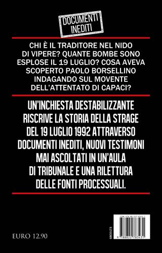 La strage. L'agenda rossa di Paolo Borsellino e i depistaggi di via D'Amelio - Vincenzo Ceruso - Libro Newton Compton Editori 2023, Controcorrente | Libraccio.it