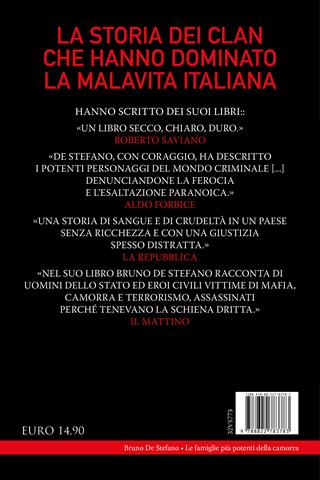 Le più potenti famiglie della camorra. La storia dei clan che hanno dominato la malavita italiana - Bruno De Stefano - Libro Newton Compton Editori 2024, I volti della storia | Libraccio.it