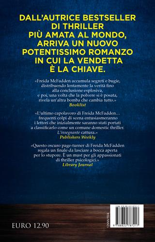 L'insegnante - Freida McFadden - Libro Newton Compton Editori 2025, Nuova narrativa Newton | Libraccio.it