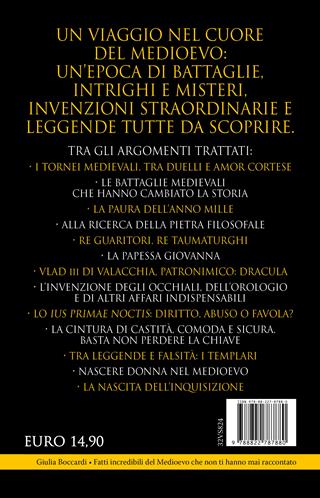 Fatti incredibili del Medioevo che non ti hanno mai raccontato - Giulia Boccardi - Libro Newton Compton Editori 2025, I volti della storia | Libraccio.it
