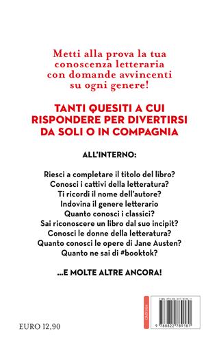 501 quiz per veri amanti dei libri. Dai gialli al romance, dal fantasy alla poesia: metti alla prova la tua passione per la lettura con tante domande e test divertenti! - Saro Trovato - Libro Newton Compton Editori 2024, Grandi manuali Newton | Libraccio.it