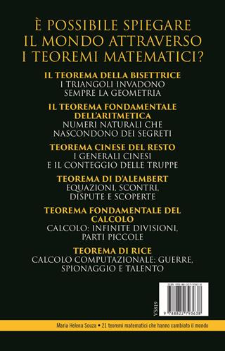 21 teoremi matematici che hanno cambiato il mondo - Maria Helena Souza - Libro Newton Compton Editori 2025, I volti della storia | Libraccio.it