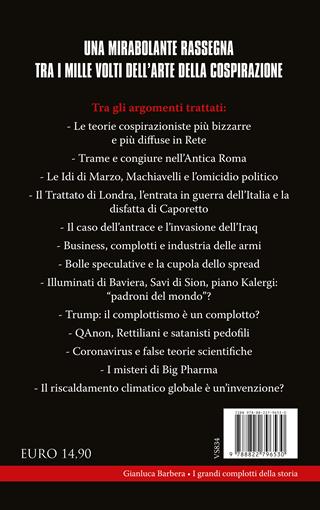 I grandi complotti della storia - Gianluca Barbera - Libro Newton Compton Editori 2025, I volti della storia | Libraccio.it