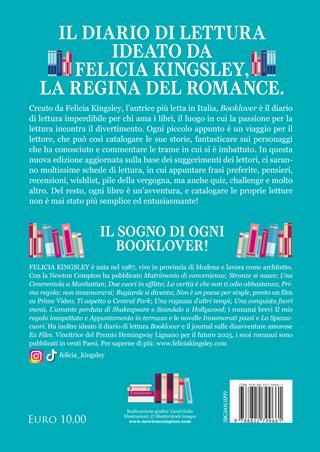 Booklover. Diario di lettura - Felicia Kingsley - Libro Newton Compton Editori 2025, Grandi manuali Newton | Libraccio.it