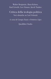 Critica della teologia politica. Voci ebraiche su Carl Schmitt