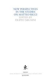 New perspectives in the studies on Matteo Ricci