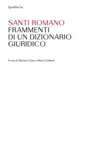 Image of Frammenti di un dizionario giuridico