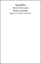 Poetici primati. Saggio su letteratura e evoluzione