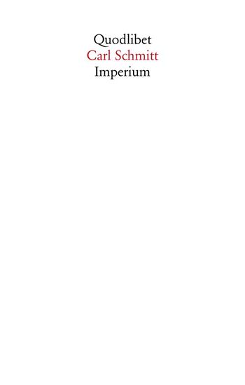 Imperium. Conversazioni con Klaus Figge e Dieter Groh 1971 - Carl Schmitt - Libro Quodlibet 2020, Saggi | Libraccio.it