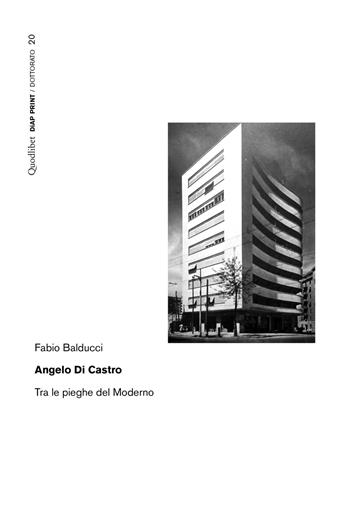 Angelo Di Castro. Tra le pieghe del moderno - Fabio Balducci - Libro Quodlibet 2022, Diap print/Dottorato | Libraccio.it