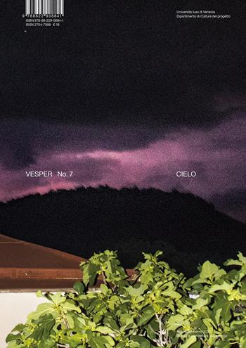 Cielo - Sky «Vesper» No. 7 Autunno-Inverno - Fall-Winter 2022  - Libro Quodlibet 2022 | Libraccio.it