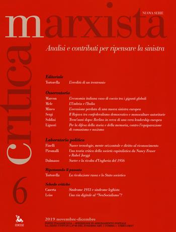 Critica marxista (2019). Vol. 6  - Libro Futura Editrice 2019 | Libraccio.it