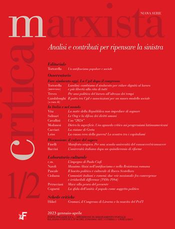 Critica marxista (2023). Vol. 1-2  - Libro Futura Editrice 2023 | Libraccio.it