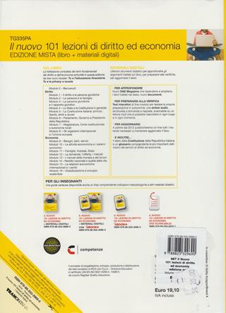 Il nuovo 101 lezioni di diritto ed economia. Per le Scuole superiori. - Carlo Aime, M. Grazia Pastorino - Libro Tramontana 2011 | Libraccio.it
