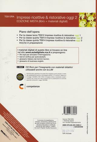 Imprese ricettive & ristorative oggi. Con espansione online. Vol. 2 - Grazia Batarra, Monica Mainardi - Libro Tramontana 2013 | Libraccio.it