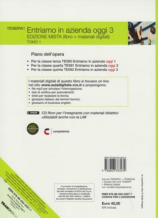Entriamo in azienda oggi. Con Quadro conti. Per le Scuole superiori. Vol. 3  - Libro Tramontana 2013 | Libraccio.it