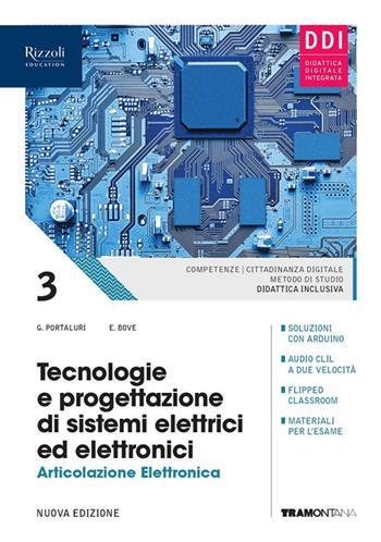 Tecnologie e progettazione di sistemi elettrici ed elettronici. Elettronica. Con Hub young e Hub kit. Con e-book. Con espansione online. Vol. 3 - Enea Bove, Giorgio Portaluri - Libro Tramontana 2020 | Libraccio.it