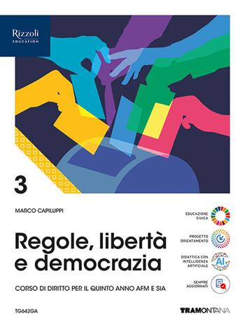 Regole, libertà e democrazia. Per le Scuole superiori. Vol. 3 - Marco Capiluppi - Libro Tramontana 2025 | Libraccio.it