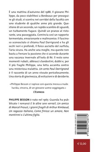 Un certo Paul Darrigrand - Philippe Besson - Libro Guanda 2024, Tascabili Guanda. Narrativa | Libraccio.it