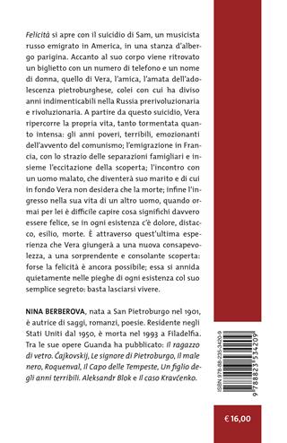Felicità - Nina Berberova - Libro Guanda 2024, Tascabili Guanda. Narrativa | Libraccio.it