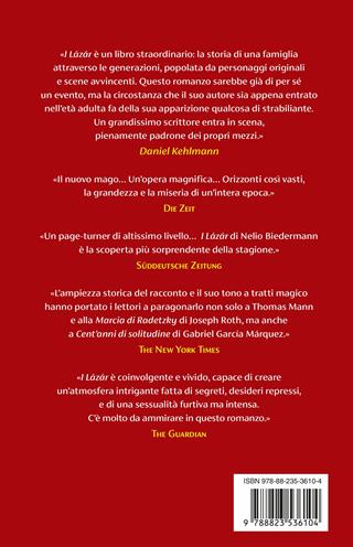 I Lazar - Nelio Biedermann - Libro Guanda 2026, Narratori della Fenice | Libraccio.it