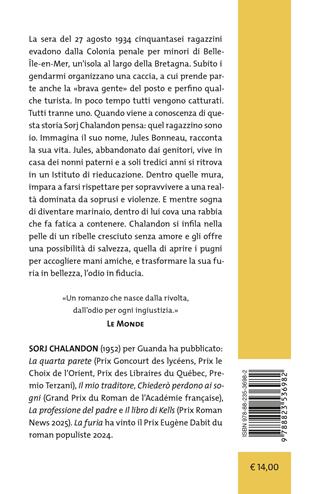 La furia - Sorj Chalandon - Libro Guanda 2026, Le Fenici | Libraccio.it
